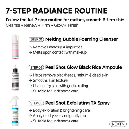 [Dr. Melaxin Official] 7-Step Skin Perfection Set | Glow, Smooth & Lift