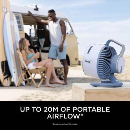 Shark HydroBreeze FlexGo | Portable Misting Fan for Indoor & Outdoor Cooling