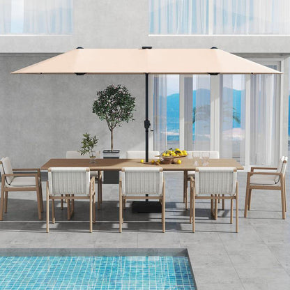 Luxury double umbrella