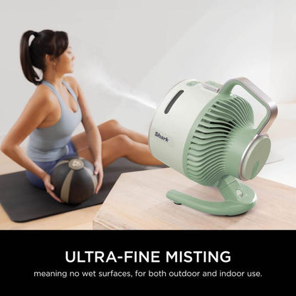 Shark HydroBreeze FlexGo | Portable Misting Fan for Indoor & Outdoor Cooling