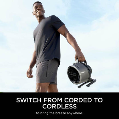 Shark HydroBreeze FlexGo | Portable Misting Fan for Indoor & Outdoor Cooling
