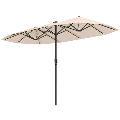 Luxury double umbrella
