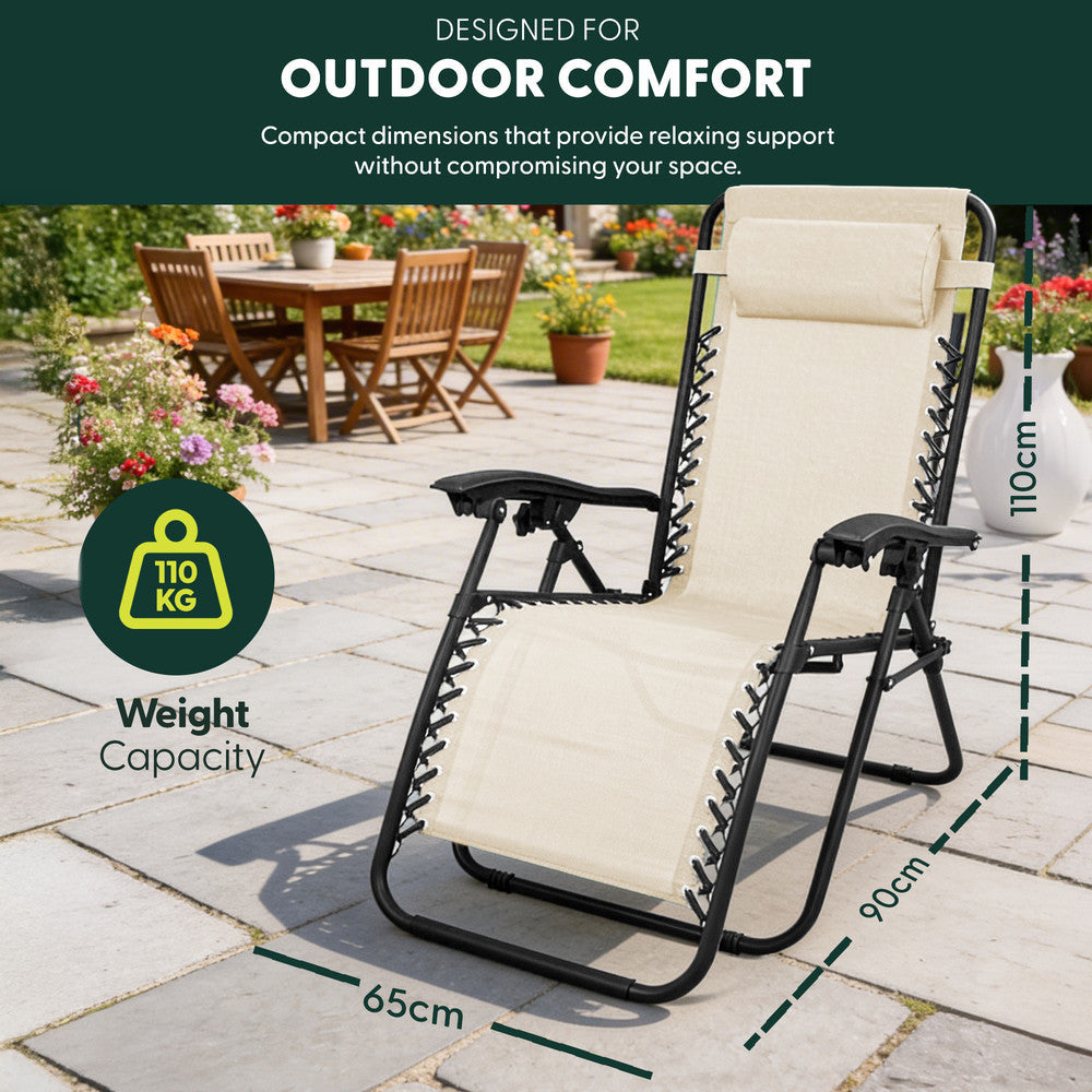 Zero Gravity Chairs Set of 2
