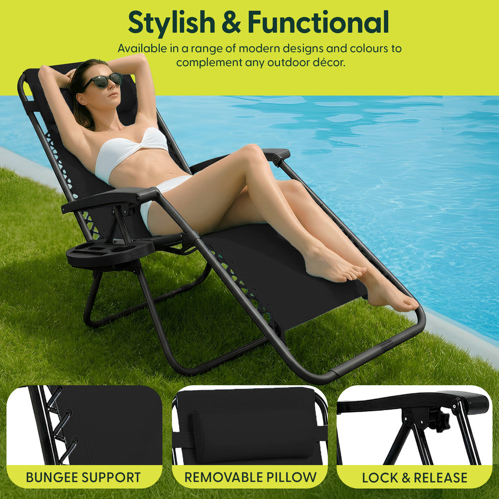 Zero Gravity Chairs Set of 2
