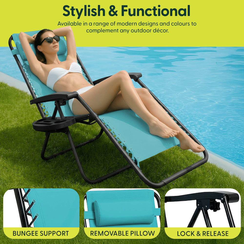 Zero Gravity Chairs Set of 2
