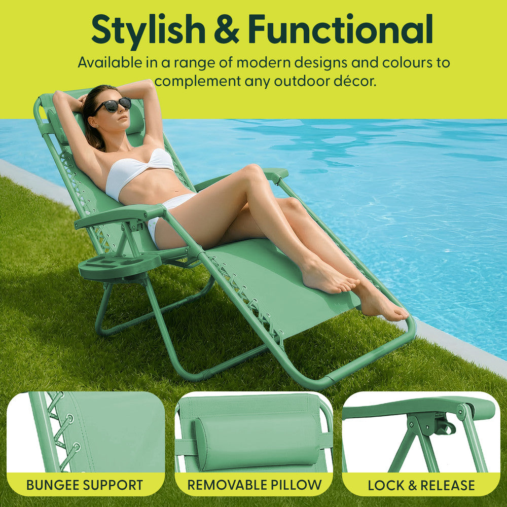 Zero Gravity Chairs Set of 2