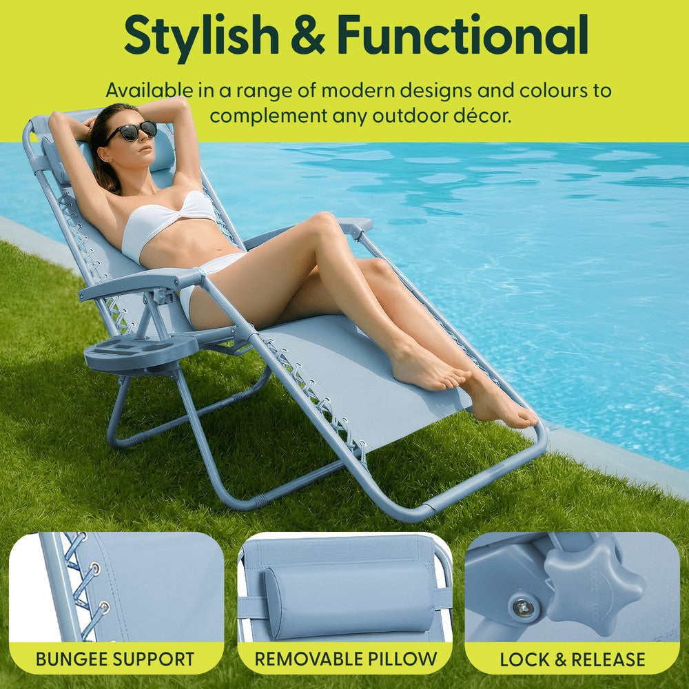 Zero Gravity Chairs Set of 2