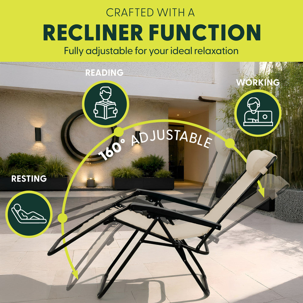 Zero Gravity Chairs Set of 2