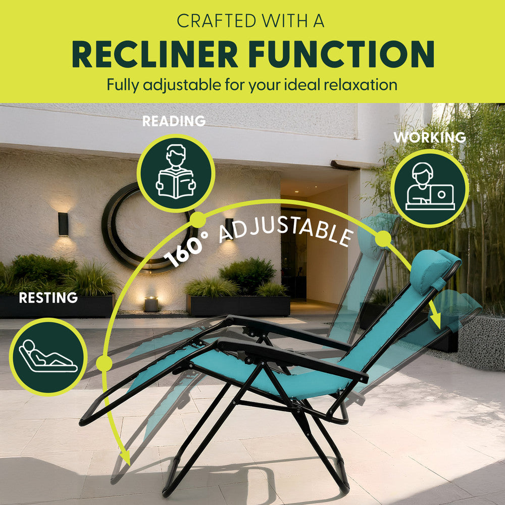 Zero Gravity Chairs Set of 2