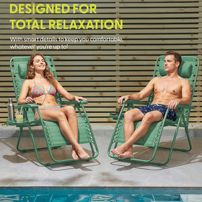 Zero Gravity Chairs Set of 2