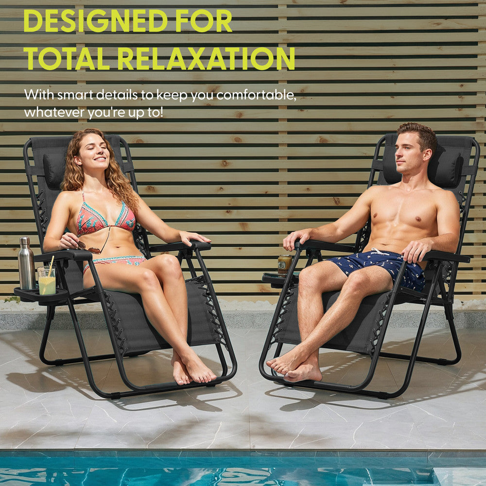 Zero Gravity Chairs Set of 2