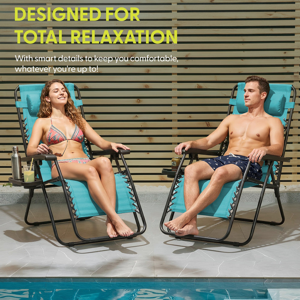 Zero Gravity Chairs Set of 2
