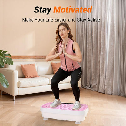 Ultra-Thin Vibration Plate for Lymphatic Drainage and Full Body Training